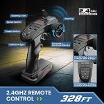 DEERC High-Speed Brushless 4WD Remote Control Truck