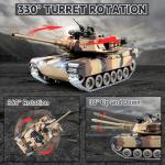 Supdex RC M1A2 Abrams Tank with Shooting Features