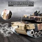 Supdex RC M1A2 Abrams Tank with Shooting Features