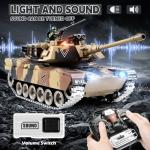 Supdex RC M1A2 Abrams Tank with Shooting Features