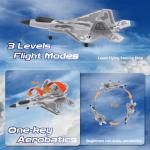 CKYSCHN F22 Remote Control Airplane for Beginners