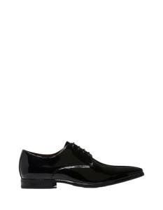 Julius Marlow Black Patent Lace-Up Dress Shoes