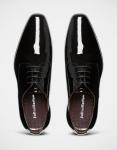 Julius Marlow Black Patent Lace-Up Dress Shoes