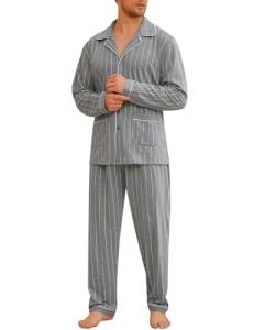 Men's Flannel Two-Piece Pajama Set