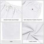 Men’s Lightweight Linen Beach Pants with Pockets