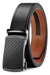CHAOREN Adjustable Leather Ratchet Belt for Men