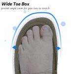 ASITVO Men's Army Green Canvas Slip-On Loafers