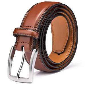 Men's Leather Dress Belt - Classic Style for Every Occasion