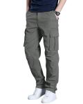 Men's Stretch Cargo Joggers with 6 Pockets