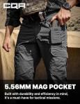 CQR Men's Tactical Water-Resistant Cargo Pants