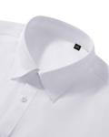 White Long Sleeve Dress Shirt for Men