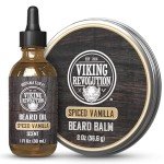 Viking Revolution Vanilla Beard Balm & Oil Set