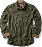 CQR Men's Cotton Button Down Flannel Shirt