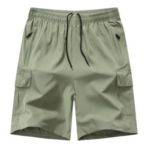 Men's Lightweight Quick-Dry Hiking Cargo Shorts