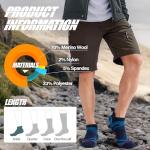 Merino Wool Ankle Hiking Socks for All Seasons