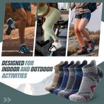 Merino Wool Ankle Hiking Socks for All Seasons