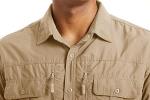 Men's Long Sleeve UV Protection Fishing and Hiking Shirt