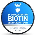 Biotin Beard Balm and Conditioning Wax for Men