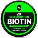 Beard Balm with Biotin & Natural Oils – 2 oz