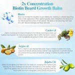 Biotin Beard Balm and Conditioning Wax for Men