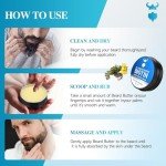 Biotin Beard Balm and Conditioning Wax for Men