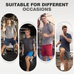 5 Pack Men's Quick Dry Gym Shorts with Pockets