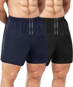 Men's 2-Pack Quick-Dry Gym Workout Shorts