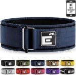 Midnight Blue Self-Locking Weight Lifting Belt
