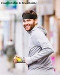 Men's Running Headbands Sweatbands - 4 Pack