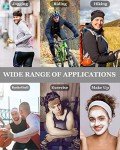 Men's Running Headbands Sweatbands - 4 Pack