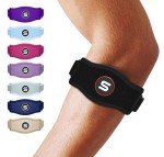 Tennis Elbow Brace for Pain Relief - Black