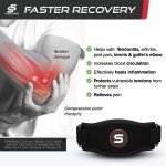 Tennis Elbow Brace for Pain Relief - Black