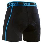 Baleaf Men's 4D Padded Bike Shorts - Black/Blue