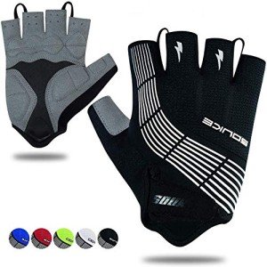 Padded Half Finger Cycling Gloves for Men