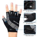 Padded Half Finger Cycling Gloves for Men
