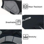 Padded Half Finger Cycling Gloves for Men