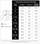 Dubinik® Men's Casual Long Sleeve Flannel Shirt Desert
