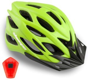 Shinmax Lightweight Adjustable Bike Helmet with Light