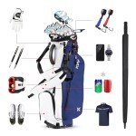 KVV Lightweight Golf Stand Bag with 7 Dividers