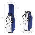 KVV Lightweight Golf Stand Bag with 7 Dividers