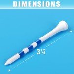 CHAMPKEY 200 Count Premium Wood Golf Tees