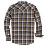 Dubinik® Men's Vintage Flannel Shirt - Western