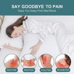 DOWNCOOL Large Soft Body Pillow for Side Sleepers