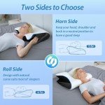 HOMCA Ergonomic Memory Foam Neck Support Pillow