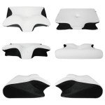 HOMCA Ergonomic Memory Foam Neck Support Pillow