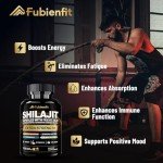 Shilajit Capsules with Ashwagandha and Ginseng - 120 Count