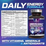 Daily Multivitamins for Men's Health Support - 120 Capsules