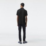 Lacoste Men's Classic Black Polo - Large