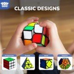 5-Pack Speed Cube Set for All Ages