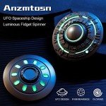 Metal UFO Fidget Spinner with Luminous Effects